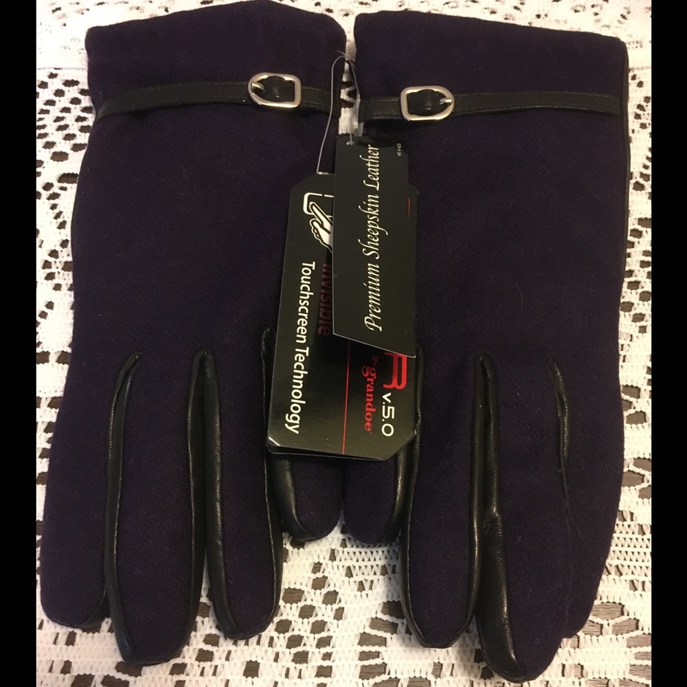 TOUCHSCREEN PREMIUM SHEEPSKIN LEATHER GLOVES